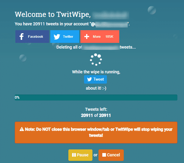 twitwipe-running