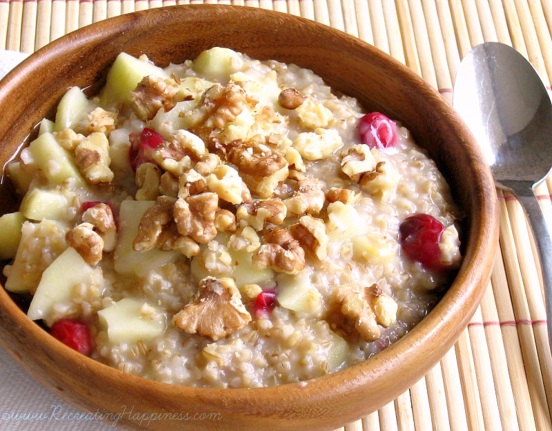 Apple and Oats Cereal