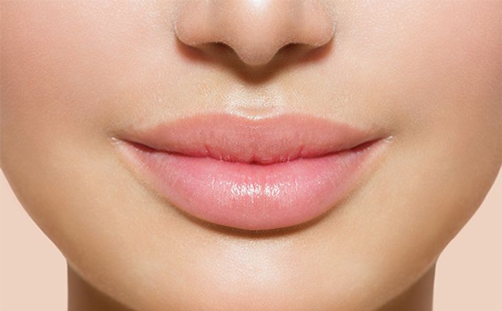 Large puffy lips