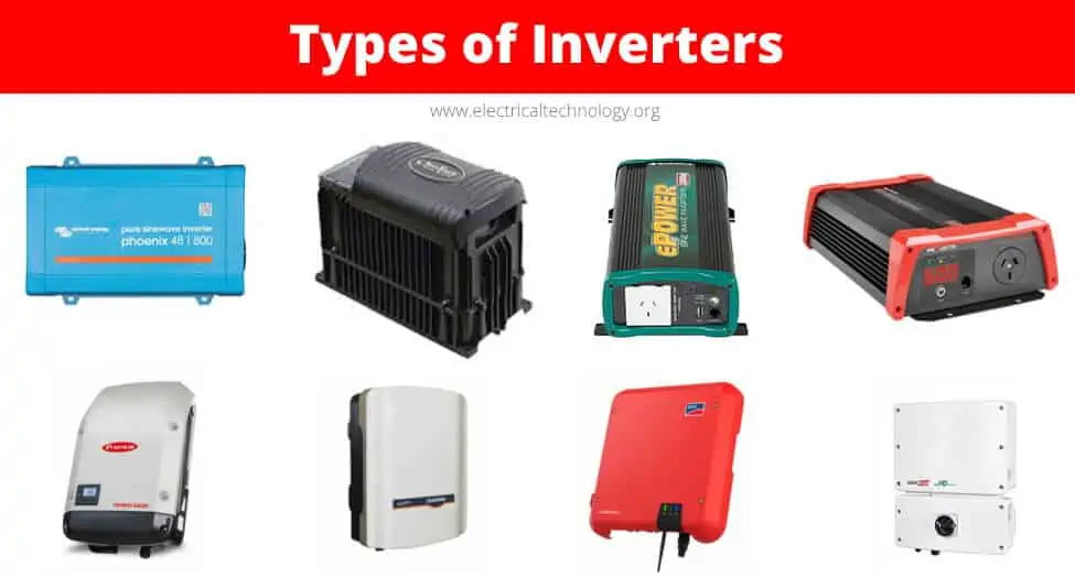Different Types of Inverters